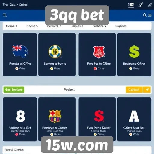 Recursos disponíveis na plataforma 3qq bet